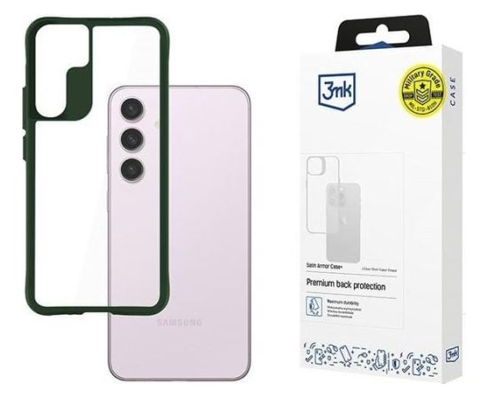 Samsung Galaxy S24 - 3mk Satin Armor Case+ Green Чехлы - альтернативные