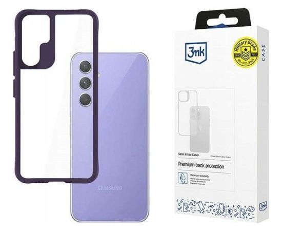 Samsung Galaxy A54 5G - 3mk Satin Armor Case+ Purple Чехлы - альтернативные