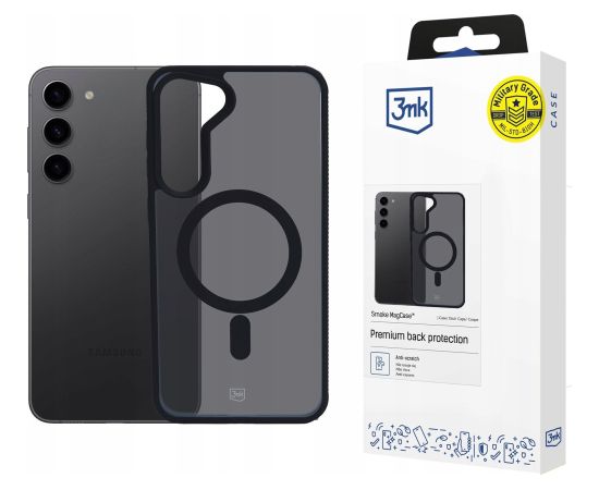 Samsung Galaxy S23 5G - 3mk Smoke MagCase Чехлы - альтернативные