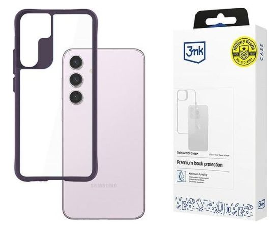 Samsung Galaxy S24 - 3mk Satin Armor Case+ Purple Чехлы - альтернативные