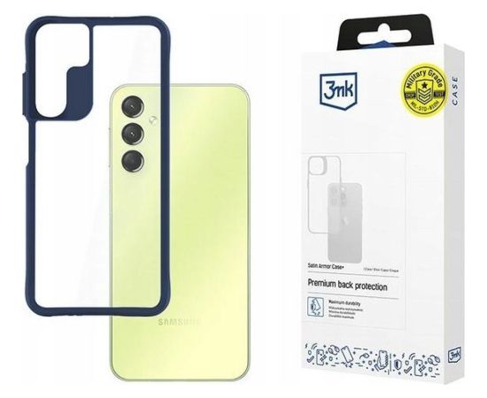 Samsung Galaxy A25 5G - 3mk Satin Armor Case+ Blue Чехлы - альтернативные