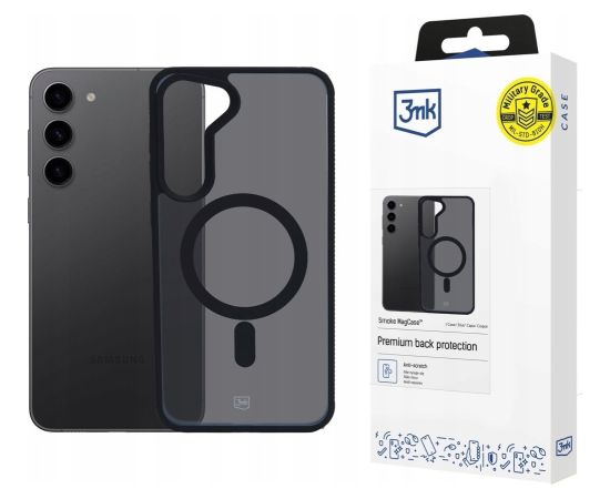 Samsung Galaxy S24+ - 3mk Smoke MagCase Neoriģinālie Maciņi