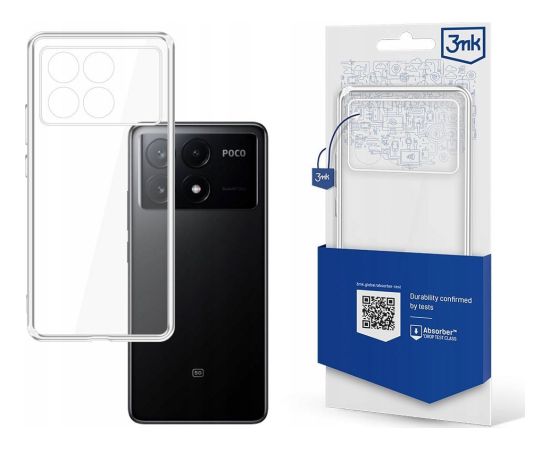 Poco X6 Pro 5G - 3mk Clear Case Чехлы - альтернативные