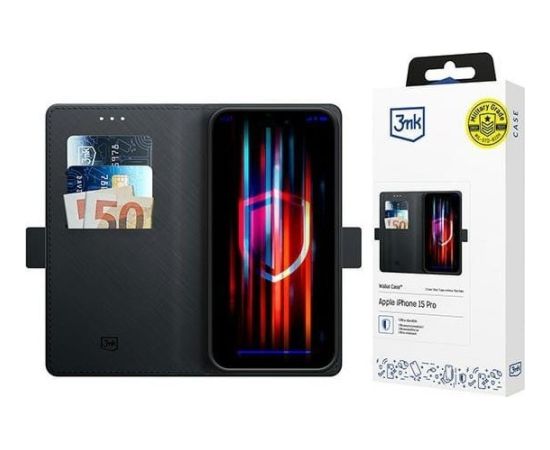 Apple iPhone 15 Pro - 3mk Wallet Case Чехлы - альтернативные