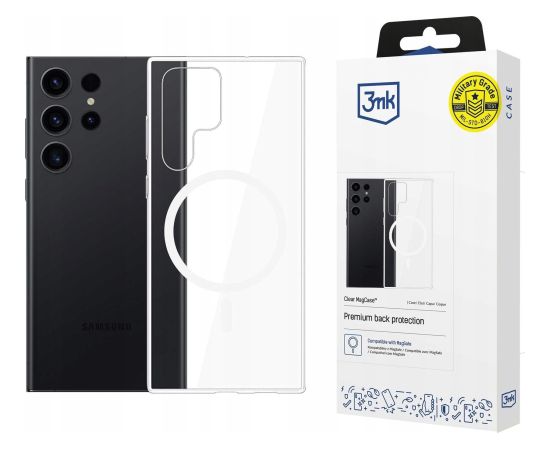 Samsung Galaxy S24 Ultra - 3mk Clear MagCase Чехлы - альтернативные