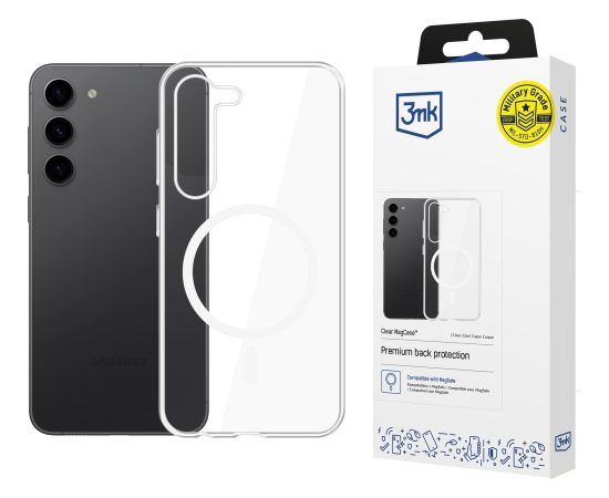 Samsung Galaxy S23 5G - 3mk Clear MagCase Чехлы - альтернативные