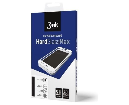 3MK HardGlass Max Samsung S20 G980 black FullScreen Ekrānu aizsardzība