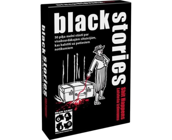 Brain Games Black Stories - Shit Happens izdevums Galda spēles
