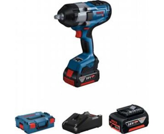 Klucz udarowy Bosch KLUCZ UDAROWY AKUMULATOROWY 1/2' GDS 18V-1000 2*5.0AH Ударный гайковерт
