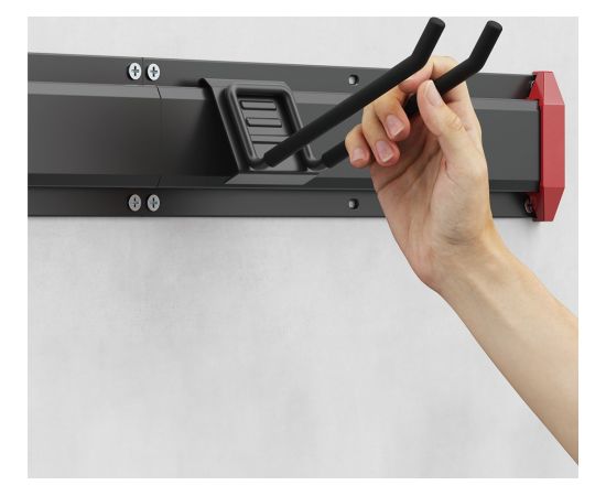 Maclean Wall-Mounted Tool Organizer, steel, max. load 136 kg, width 816 mm, MC-178 Priekšnama mēbeles