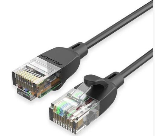 PATCH CABLE CAT.6A UTP/1M BLACK IBIBF VENTION Сетевые кабели