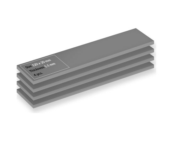 CPU COOLER ACC THERMAL PAD 4PK/120X20X1.5 ACTPD00067A ARCTIC Jaunumi - Datori