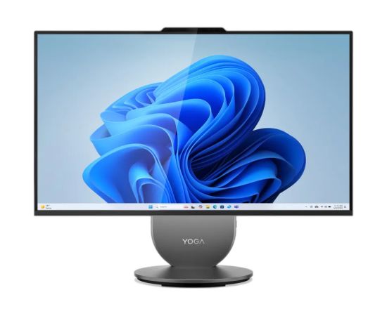 Lenovo Yoga AIO 27IAH10 27.0" QHD/u5-125H/16GB/1TB SSD/Arc/ENG/Keyb+Mouse/Win11H/2YW/Luna Grey All In One Datori (AIO)