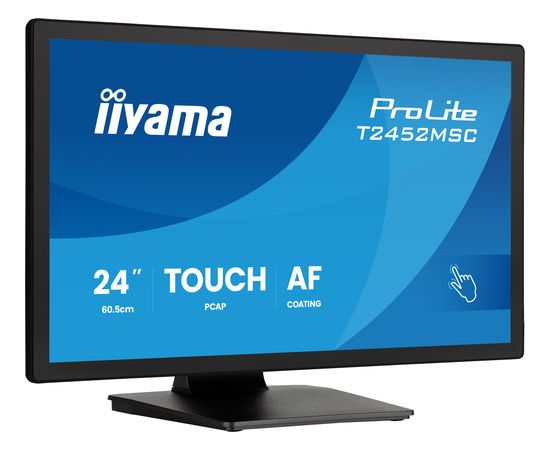Монитор iiyama ProLite T2452MSC-B2 компьютерный монитор 61 cm (24") 1920 x 1080 px Full HD Сенсорный экран LED / LCD мониторы