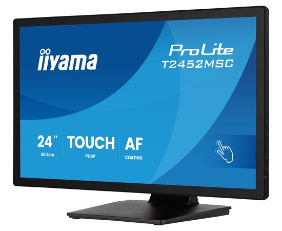Монитор iiyama ProLite T2452MSC-B2 компьютерный монитор 61 cm (24") 1920 x 1080 px Full HD Сенсорный экран LED / LCD мониторы
