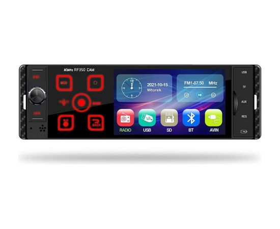 Auto radio Xblitz RF350 ar atpakaļskata kameru Auto magnetolas
