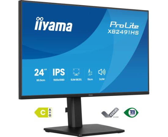 IIYAMA 60,5cm (23,8") XB2491HS-B1 16:9 HDMI+DP IPS Speaker Monitori