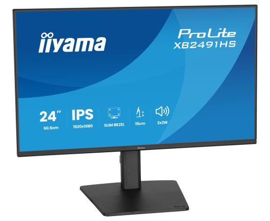 IIYAMA 60,5cm (23,8") XB2491HS-B1 16:9 HDMI+DP IPS Speaker Monitori