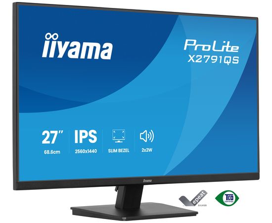 IIYAMA 68.6cm (27")   X2791QS-B1 16:9 HDMI+DP IPS Monitori