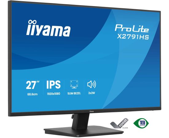 Monitors iiyama ProLite X2791HS-B1 Monitori