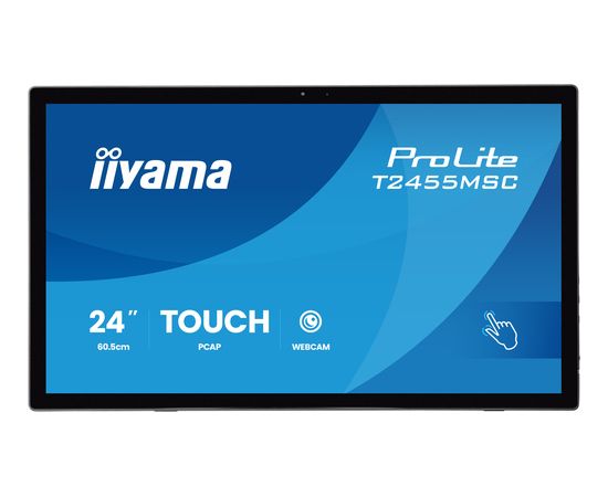 IIYAMA 60.5cm (23,8") T2455MSC-B2  16:9  M-Touch DP+HDMI+USB LED / LCD мониторы