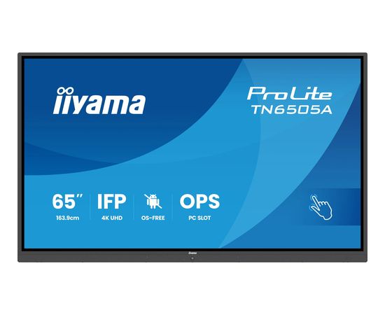 IIYAMA 163.9cm(65") TN6505A-B1AG M-Touch 2xHDMI+DP+USB-C IPS (Speditionsversand) Monitori
