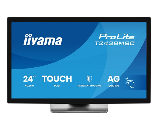 IIYAMA 60.5cm (23,8") T2438MSC-B2 16:9  M-Touch HDMI+DP+USB LED / LCD мониторы