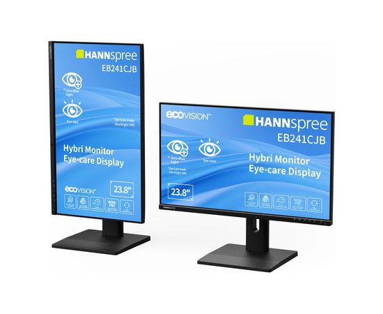 Monitor Hannspree HANNSPREE EB241CJB 60,45cm 23,8cali 1920x1080 16:9 6ms HDMI DP USB (P) LED / LCD мониторы