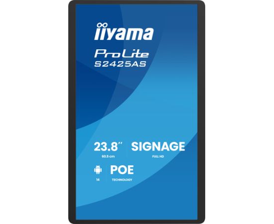 IIYAMA  60,5m (23,8") S2425AS-B1P   16:9 USB-C IPS Monitori