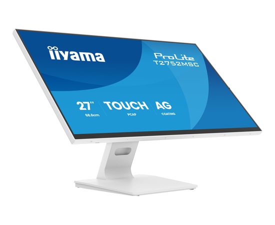 IIYAMA 68.6cm (27")   T2752MSC-W1AG 16:9 Touch HDMI+DP+2xUSB LED / LCD мониторы