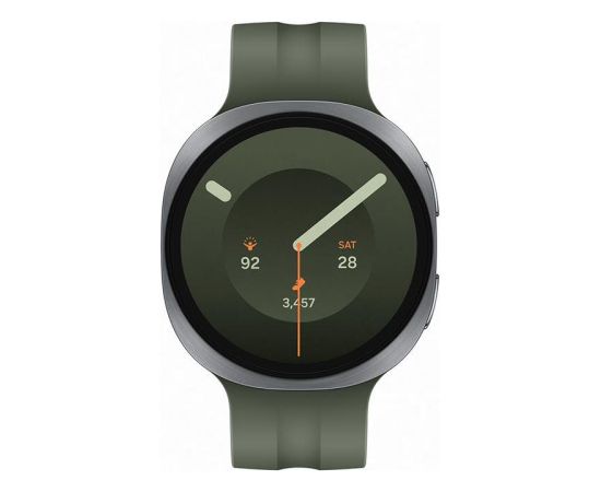 Samsung Galaxy Watch9, 44 mm, BT, silver/green - Smartwatch Smart-Watch Умные часы