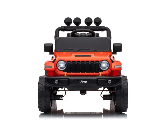Leantoys Jeep Rubicon DK-JWR558 24V Orange Battery-Powered Ride-On Vehicle Jaunumi, Bērnu preces