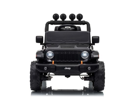 Lean Cars Jeep Rubicon DK-JWR558 24V Black Battery-Powered Vehicle Jaunumi, Bērnu preces