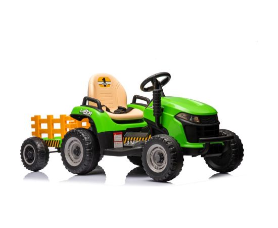 Lean Cars Battery-powered tractor BBH-030, green Jaunumi, Bērnu preces