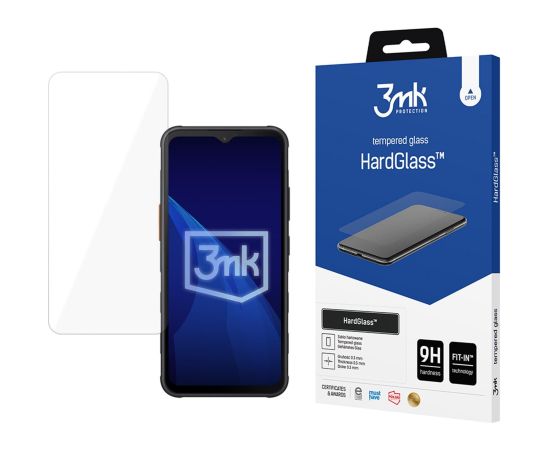 Tempered glass 3mk Hard Glass Samsung G556 Xcover7 Ekrānu aizsardzība