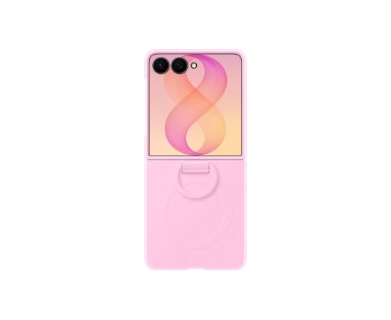 Samsung Galaxy Flip8 Silicone Ring Magnet Case Pink Чехлы - оригинальные