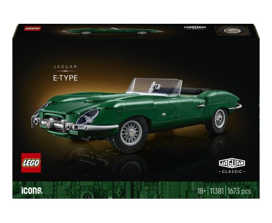LEGO Icons Jaguar E-Type (11381) Jaunumi, Bērnu preces