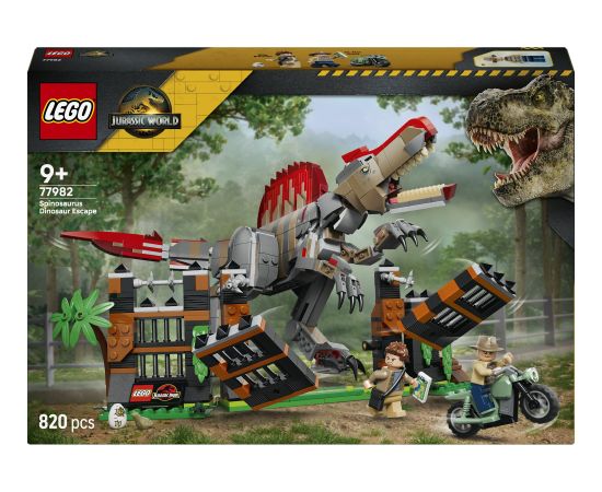 LEGO Jurassic World Ucieczka spinozaura (77982) Jaunumi, Bērnu preces
