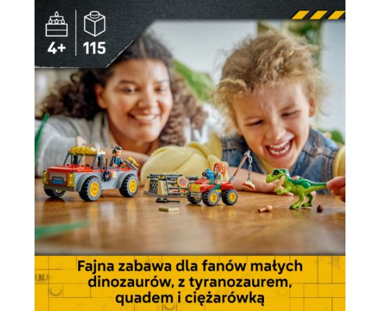 LEGO Jurassic World Ciężarówka do transportu młodego tyranozaura (77978) Jaunumi, Bērnu preces