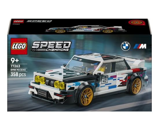 LEGO Speed champions BMW M3 (E30) (77263) Jaunumi, Bērnu preces