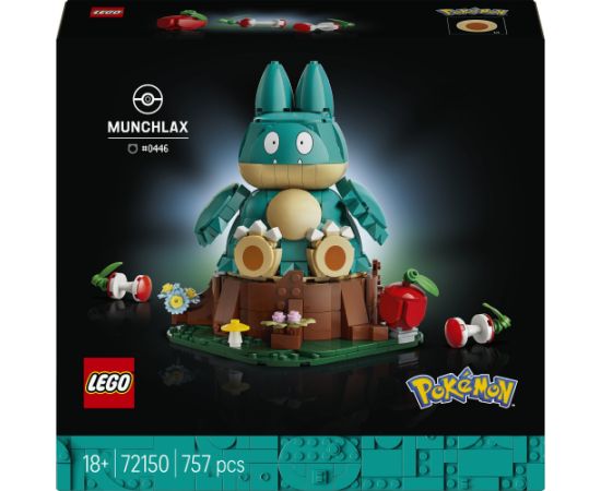 LEGO Pokemon Munchlax (72150) Jaunumi, Bērnu preces