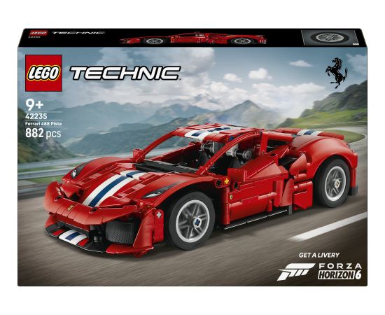 LEGO Technic Samochód Ferrari 488 Pista (42235) Jaunumi, Bērnu preces