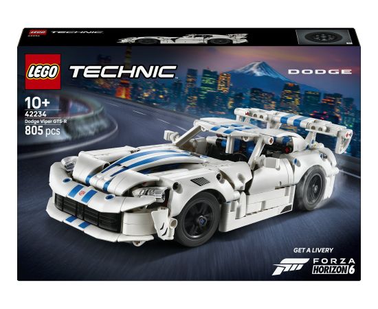 LEGO Technic Samochód sportowy Dodge Viper GTS-R (42234) Jaunumi, Bērnu preces