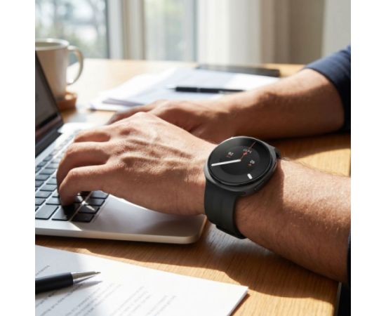 Tech-Protect watch strap Silicone Evo Samsung Galaxy Watch 40/44/46mm, black Jaunumi - Viedierices