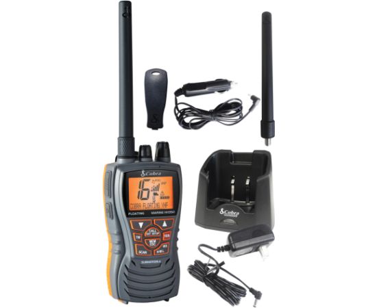 Cobra MARINE pārnēsājama radio stacija Rācijas