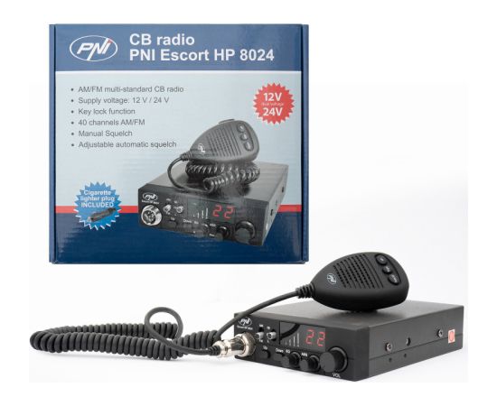 PNI CB radio stacija AM/FM 12/24V Rācijas