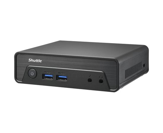 Shuttle XPCnano NE1010BA   N100/8GB/128GBSSD/black W11P Personālie datori