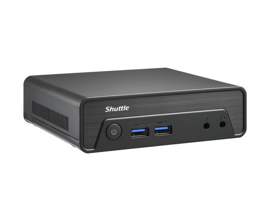 Shuttle XPCnano NE1010BA   N100/8GB/128GBSSD/black W11P Personālie datori