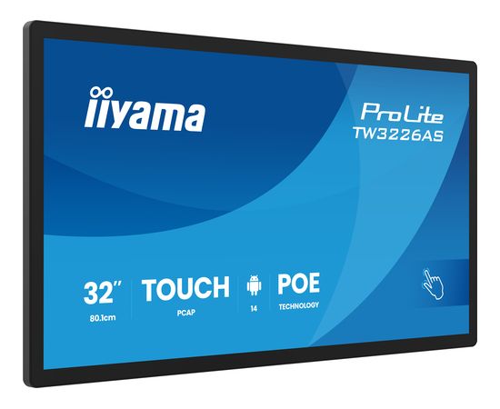 IIYAMA 80,1cm (31,5") TW3226AS-B3P 16:9 M-Touch M-HDMI Andr. LED / LCD мониторы