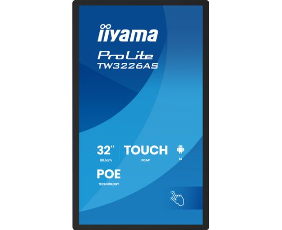 IIYAMA 80,1cm (31,5") TW3226AS-B3P 16:9 M-Touch M-HDMI Andr. LED / LCD мониторы